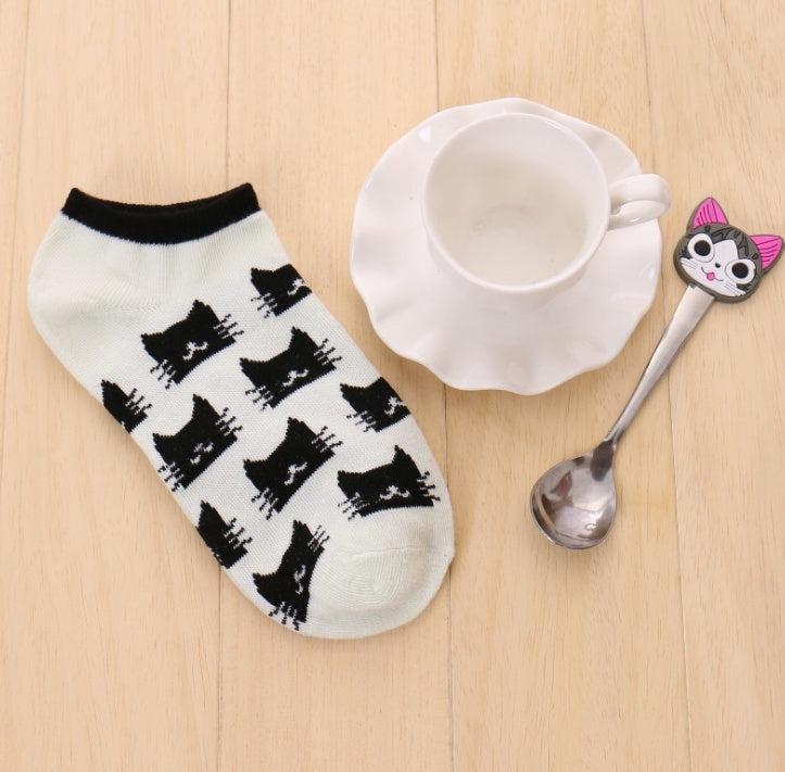 Comfortable Warm Cotton Girl Women Ankle Socks