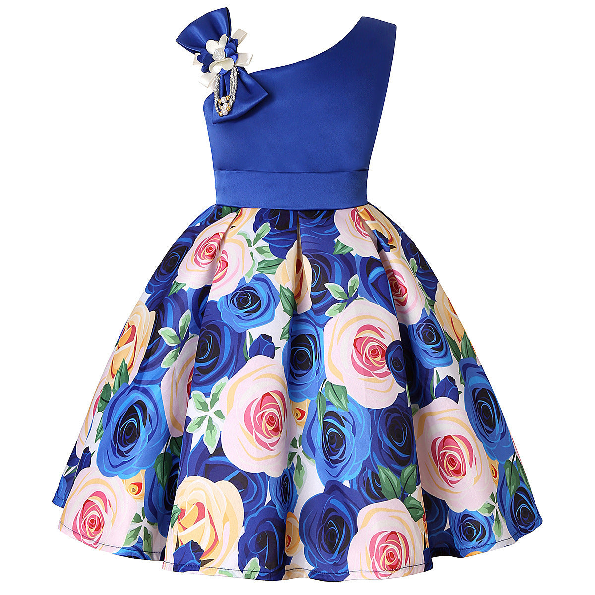 Girls' Dresses Girls' Princess Dresses Digital Print