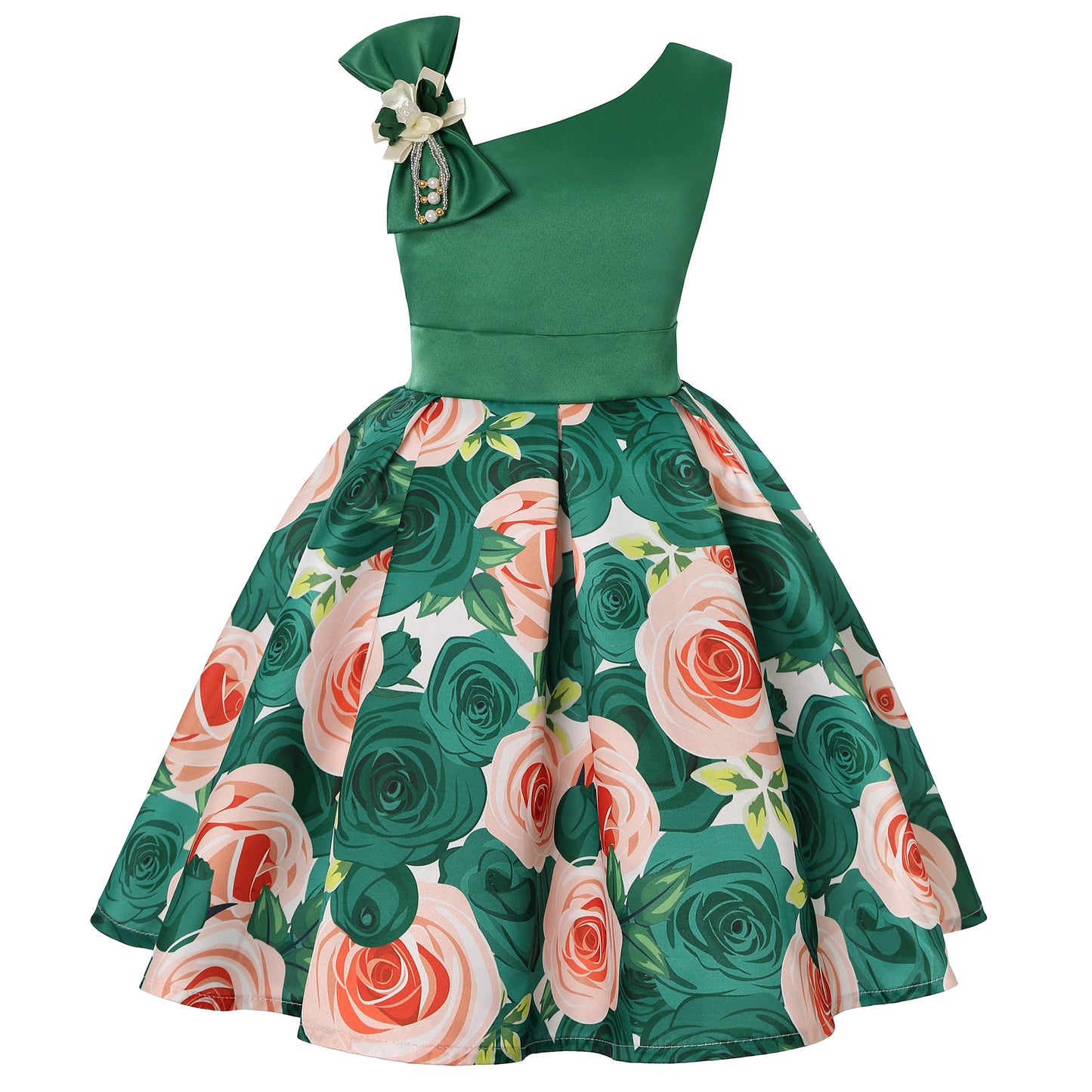 Girls' Dresses Girls' Princess Dresses Digital Print