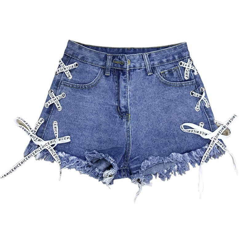 Denim jeans for women - Vintage Snowflake Inelastic