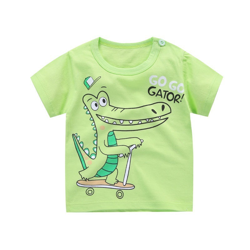cotton children t-shirt short sleeve