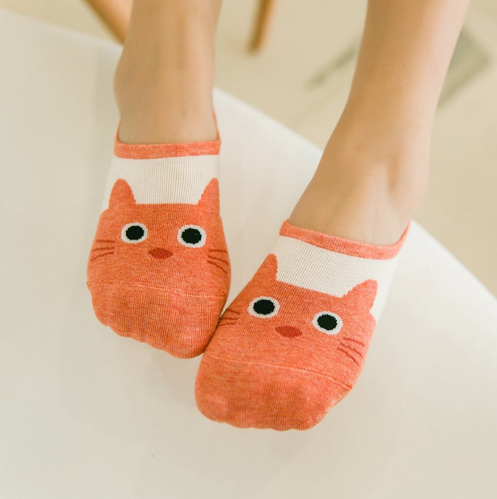Comfortable Warm Cotton Girl Women Ankle Socks