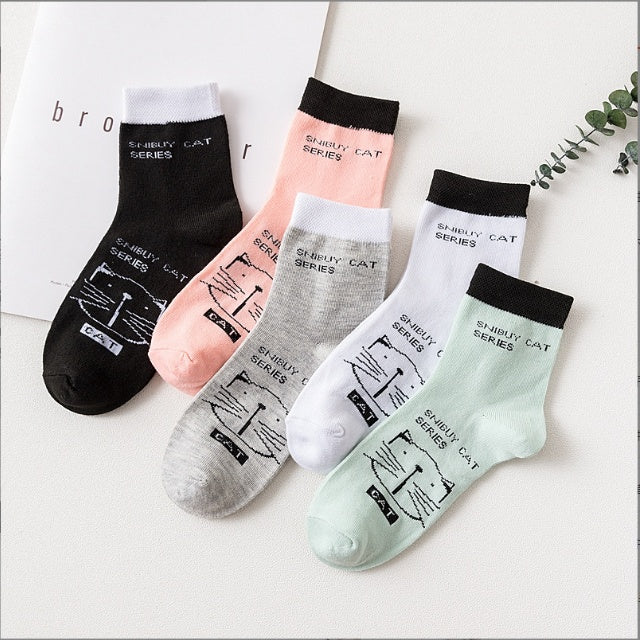 Fashionable And Warm Women Socks Fall In Tube