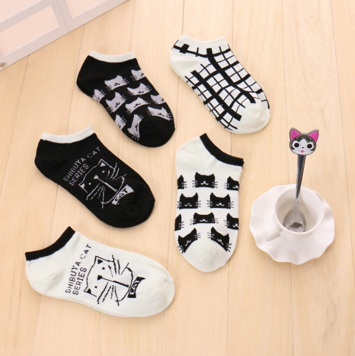 Comfortable Warm Cotton Girl Women Ankle Socks