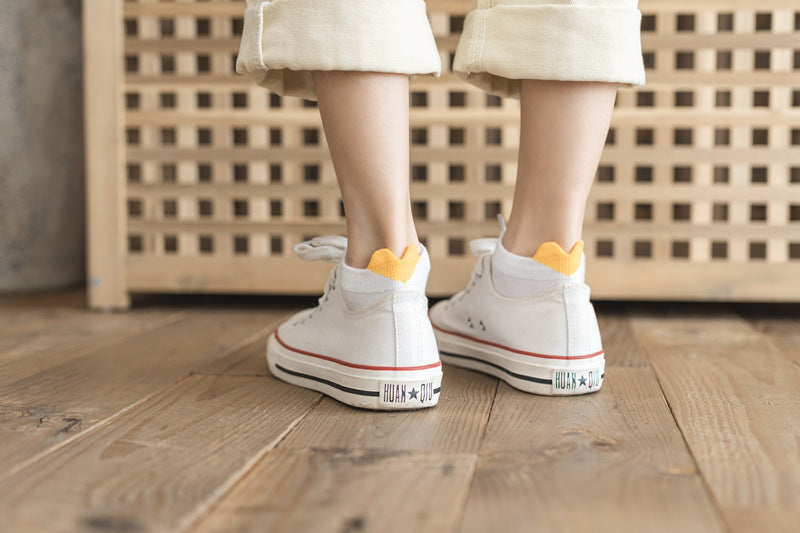 Women's Socks Springsummer Solid Color Korean Style Three-dimensional