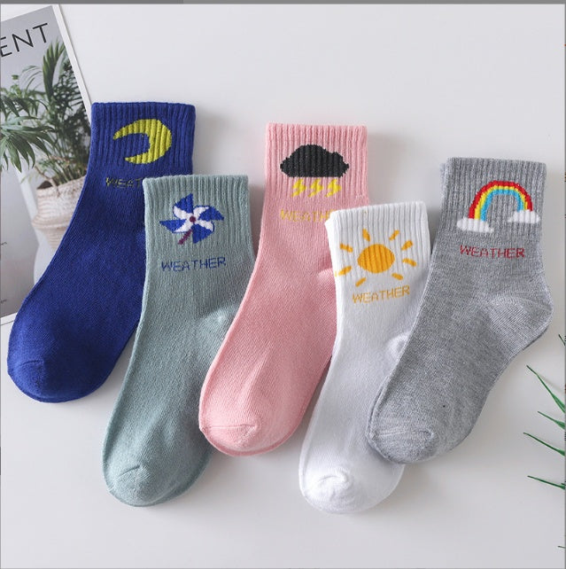 Fashionable And Warm Women Socks Fall In Tube