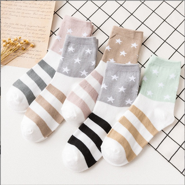 Fashionable And Warm Women Socks Fall In Tube