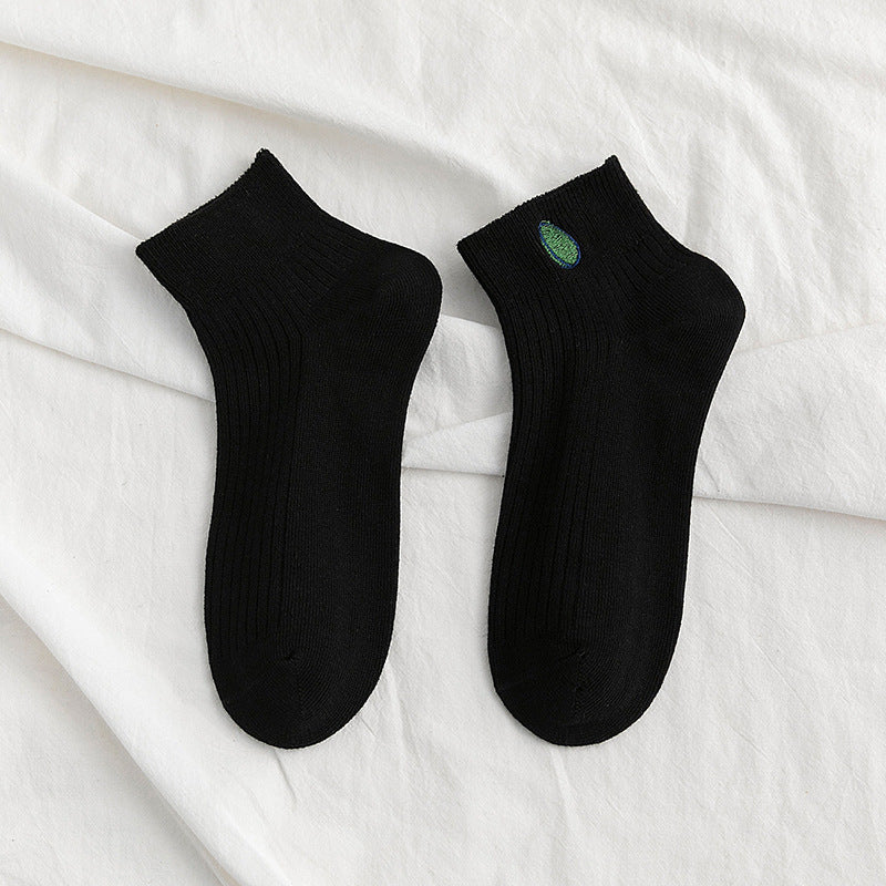 New Cartoon Female Mid-tube Cute Bear Cotton Socks
