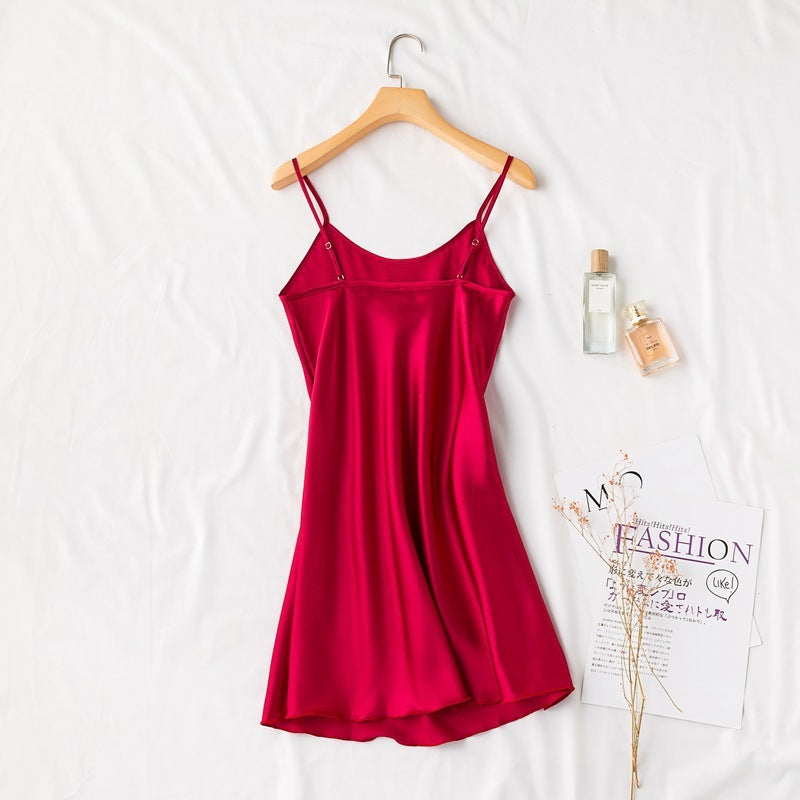 Bridesmaid Red Bridal Dressing Gown also Home Night Gown