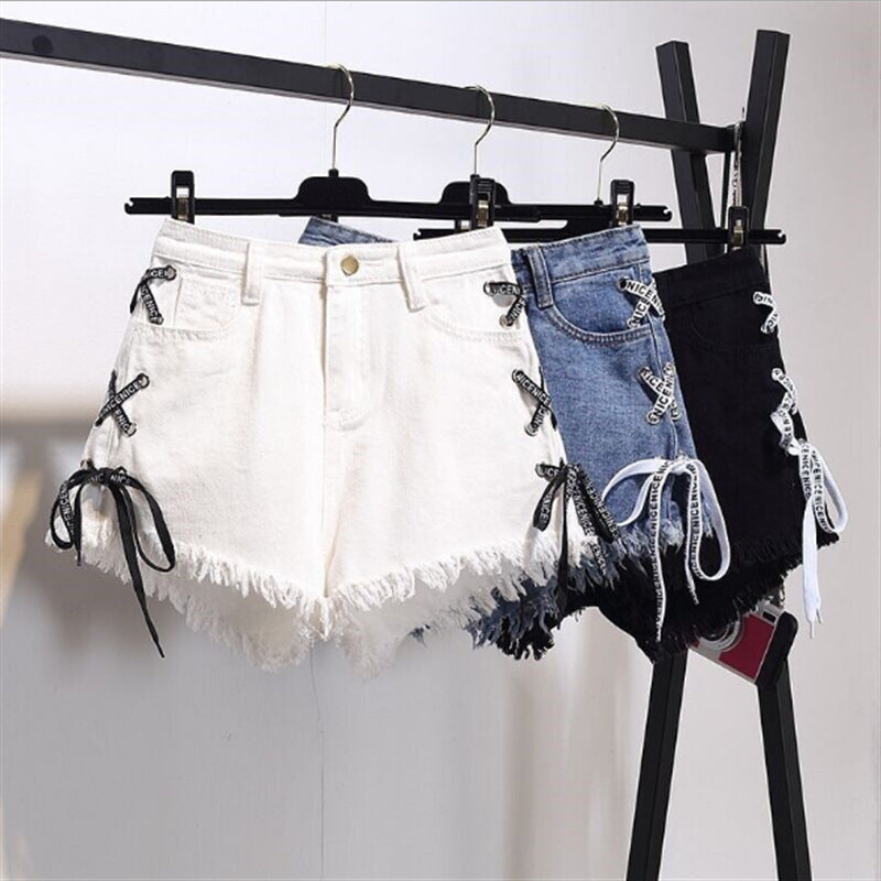 Denim jeans for women - Vintage Snowflake Inelastic