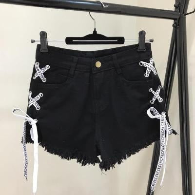 Denim jeans for women - Vintage Snowflake Inelastic
